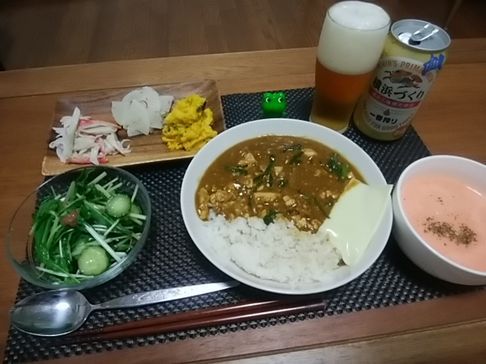 定番ヘルシーカレー。