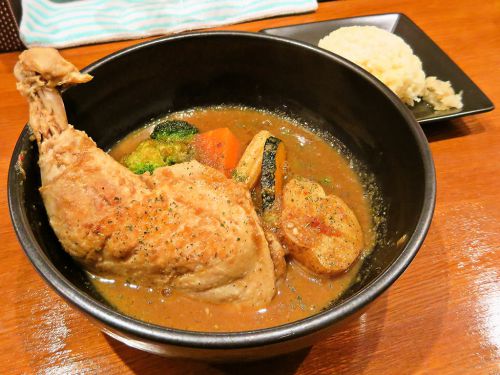 [2017.03.08] 3104 知床スープカレー「知床鶏レッグ」