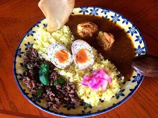 合盛りカレー