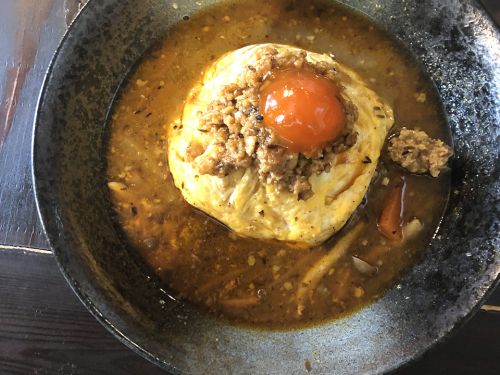 『wacca』～鶏と玉子を凝縮した親子感!!wacca式大阪スープカレーを堪能☆～