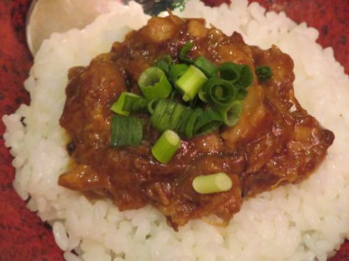  》実食２《　「世界のやむちゃん」で「魯肉飯」（※えっ！「魯肉飯カレー」もランチ提供）