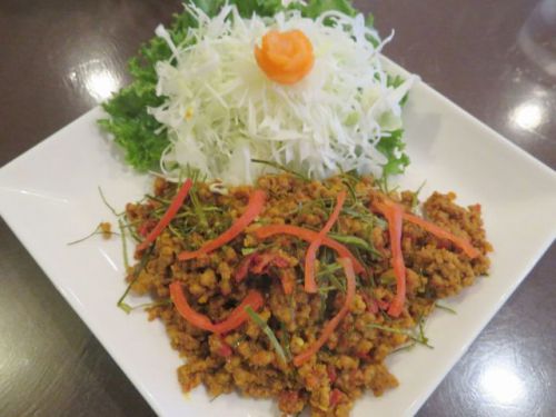 田端の「ポム　タイ料理」でタイ式激辛＆スパイシードライカレー「クワクリン・ムー」