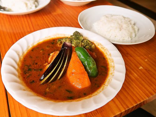 [2019.07.20] スープカレー カムイ「ポーク野菜カレー」