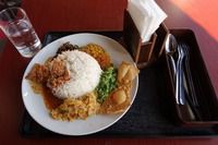 1月17日の昼カレー