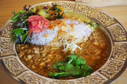 カレーガーデン(curry garden)の新しょうがとゆずのポークキーマ