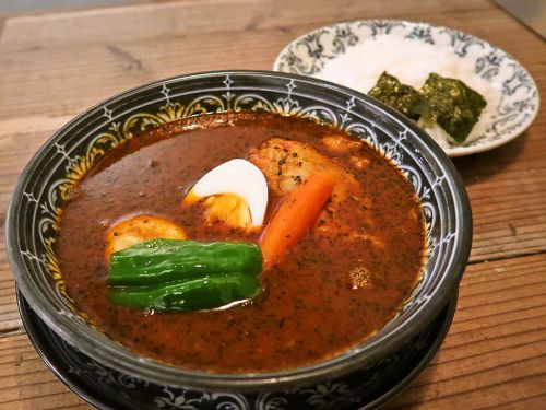 [2017.11.15] 札幌らっきょ エスタ店「チキンスープカレー」