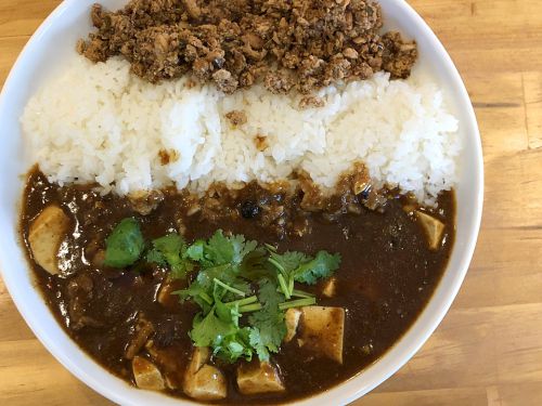 『北浜 丁子』～本格麻婆感とカレー感のミクスチャー!!北浜屈指の名店が打ち出す極上麻婆カレー☆～
