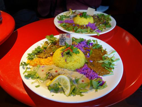 【福岡】ウナギダル・チャーシューキーマ・白カレーのあいがけ♪＠タマカレー 天神店