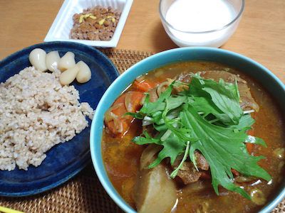 疲れをカレーで取り、充実をカレーで増幅