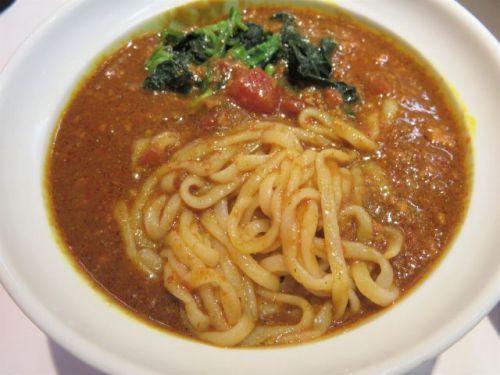 蒙古タンメン中本「華麗なるカレー祭り」その２「トマトキーマカレーつけ麺『Ｔ＆Ｃ』を草加店で」