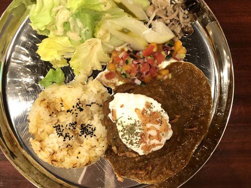 東梅田『ビストロスパイスカレー 34curry』～お初天神に誕生したビストロ＆イタリアン要素の間借りスパイスカレー☆～