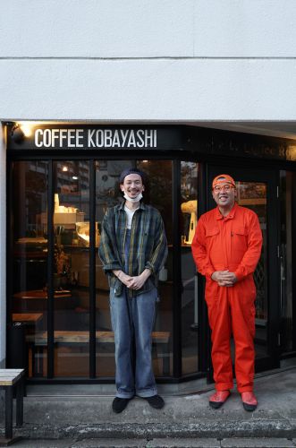 夕方【たこ魂】のケンゴくんと【珈琲小林】のケンゴくん。お昼は【クボカリー大楠店】と【珈琲いわくま】。