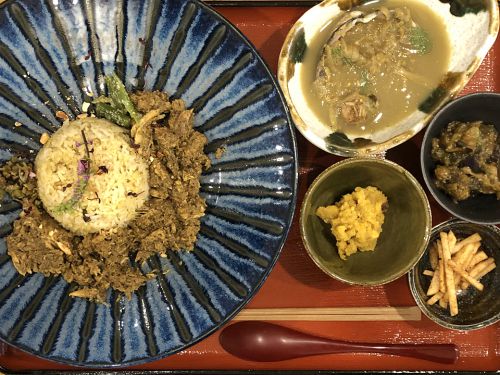 天満『だしとおばんざいと和カレー はぐ寧』～正に&ldquo;和印折衷&rdquo;!!裏天六に潜む圧巻の出汁スパイスカレー☆～