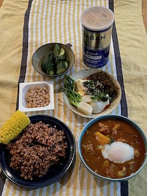 記念日のカレーと感慨