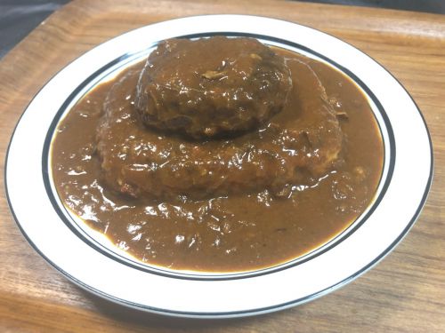 マイカレー+あそこのハンバーグカレー