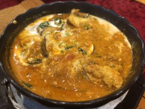 ブラウンマッシュルームカレー